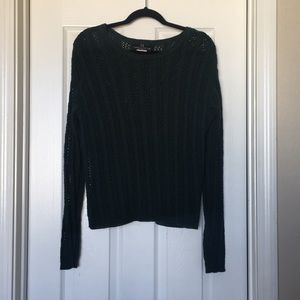 Carole Little | Dark Green Knit Sweater